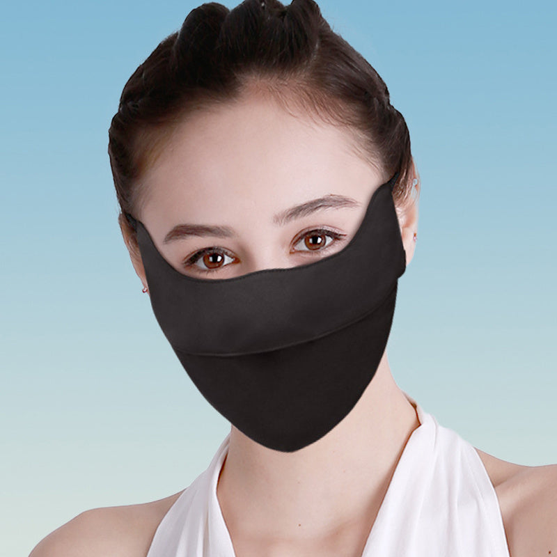 Eye Protection UV Protection Face Cover Face Scarf Sunscreen Mask Ice Silk Mask