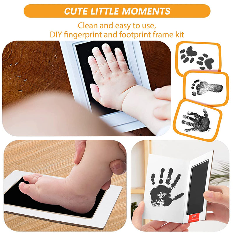 Inkless Infant Clean Touch Pet Paw Ink Pad Hand & Foot Stamp