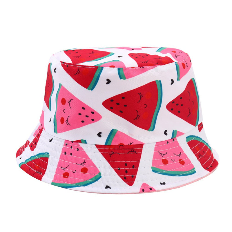 Baby Girls Boys Summer Sun Hat Kids Chin Strap Bucket Hats Beach Fisherman Cap