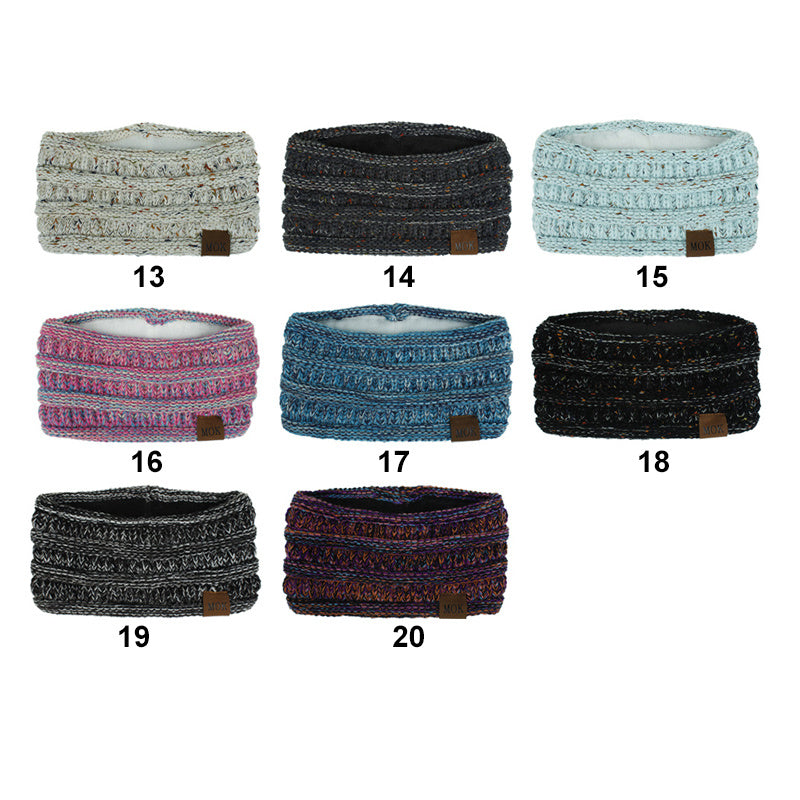 Knitted Fleece-Lined Headbands