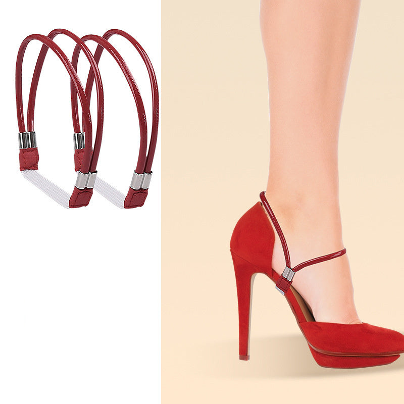 Detachable Elastic Shoe Laces Straps With Antislip Stickers