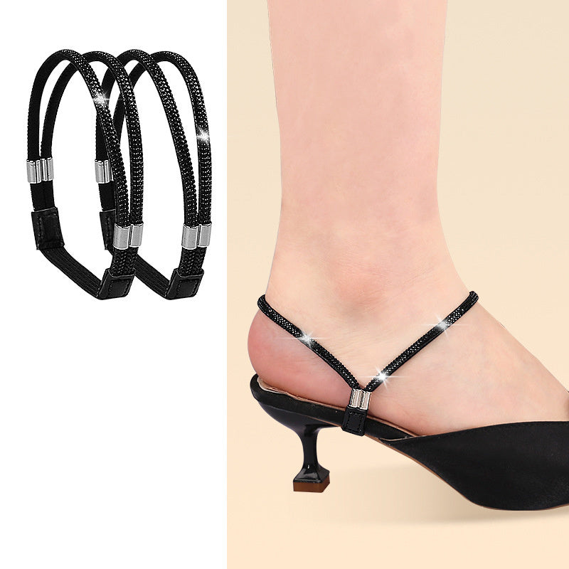 Detachable Elastic Shoe Laces Straps With Antislip Stickers