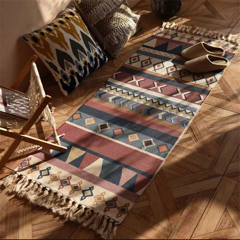 Marlow Floor Rug Boho Area Rugs Machine Washable Living Room Bedroom Carpet