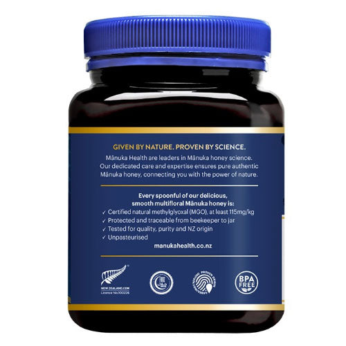 Manuka Health MGO 115+ UMF6 Manuka Honey - 1000g