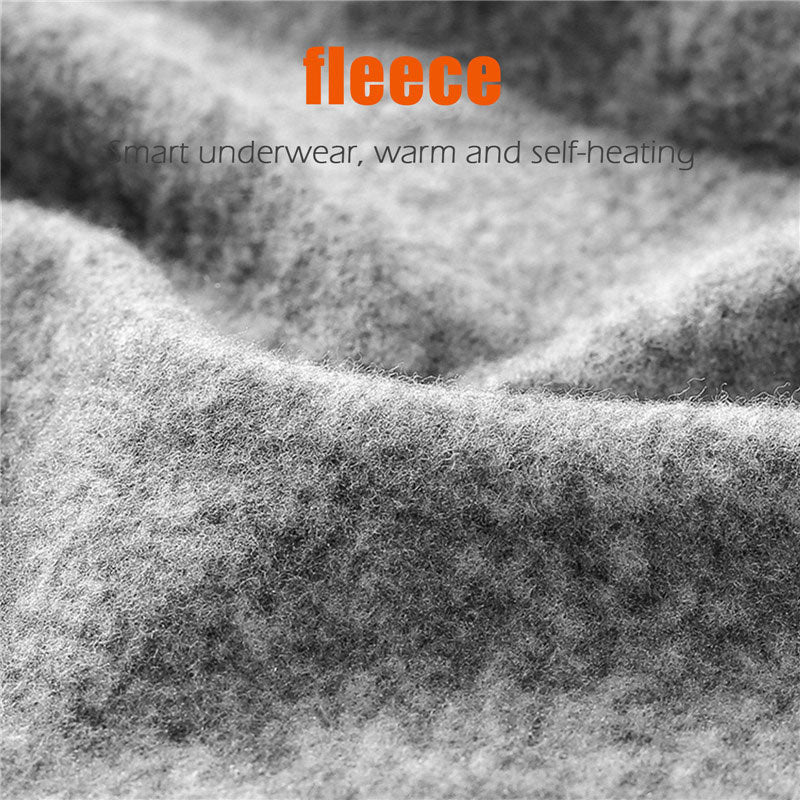 Men's Fleece Lined Leggings Thermal Long Johns Warm Base Layer