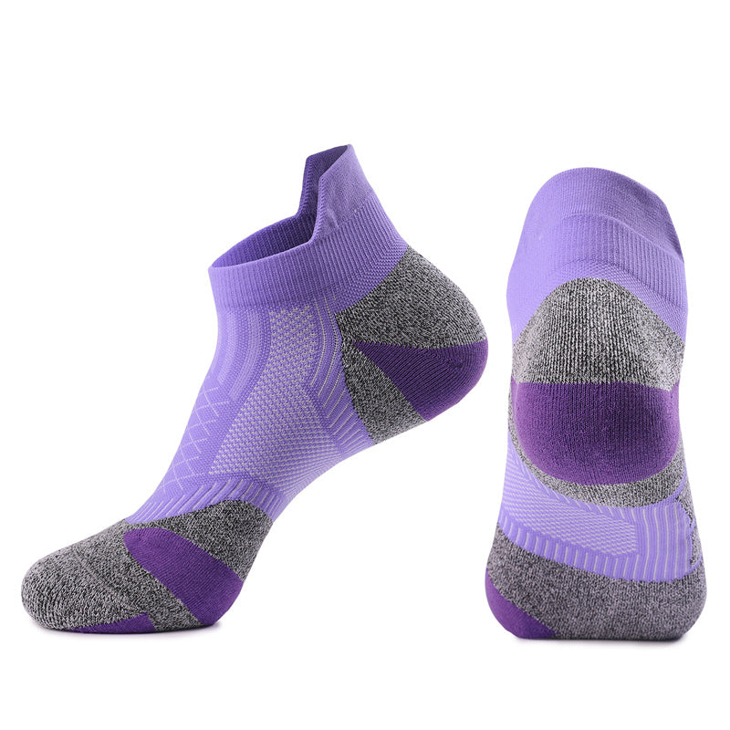 Merino Wool Socks Low Cut Ankle Short Anti-slid Athletic Running Novelty Casual Socks