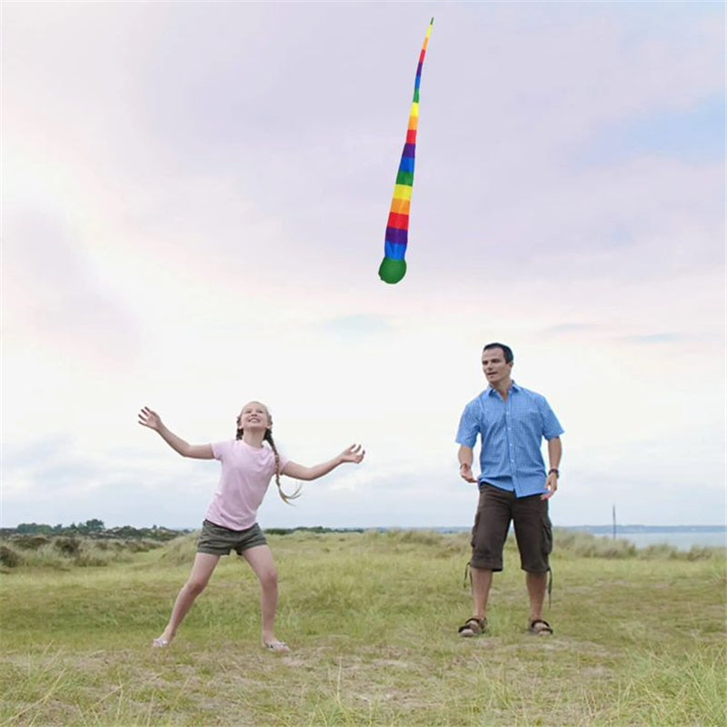 2Pcs Meteor Planet Sandbag Sensory Training Hand Throwing Ribbon Rainbow Ball
