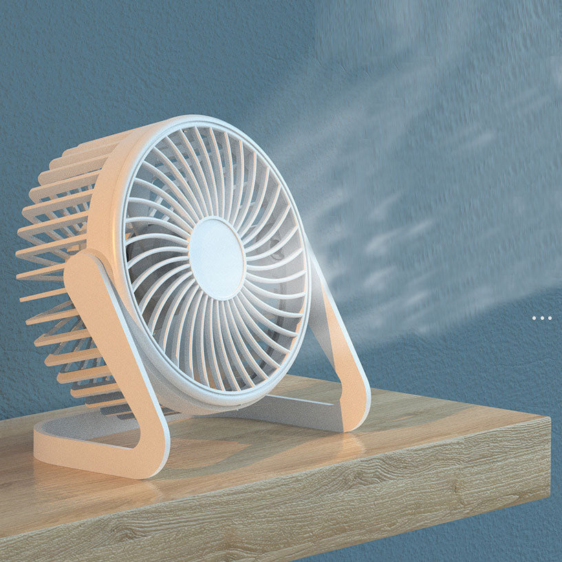 Mini Portable 5'' Fan USB Desk Table Fan Personal Small Air Circulator