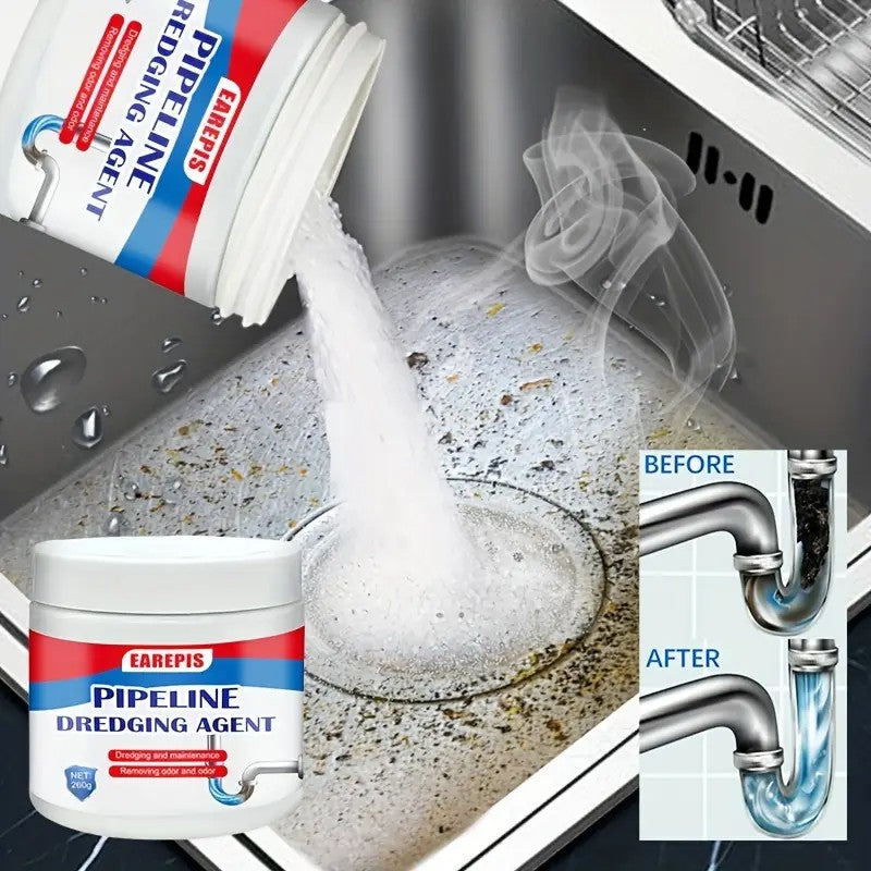 Multi-Purpose Kitchen Drain Unblocker Powder