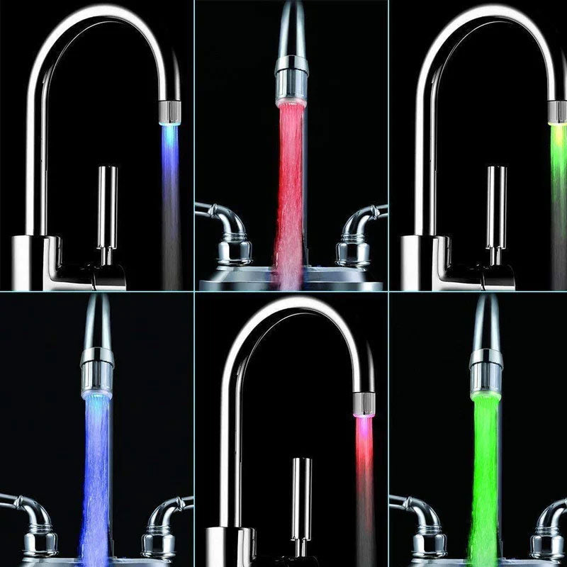 Multi-Colour Changing LED Light Water Faucet Tap