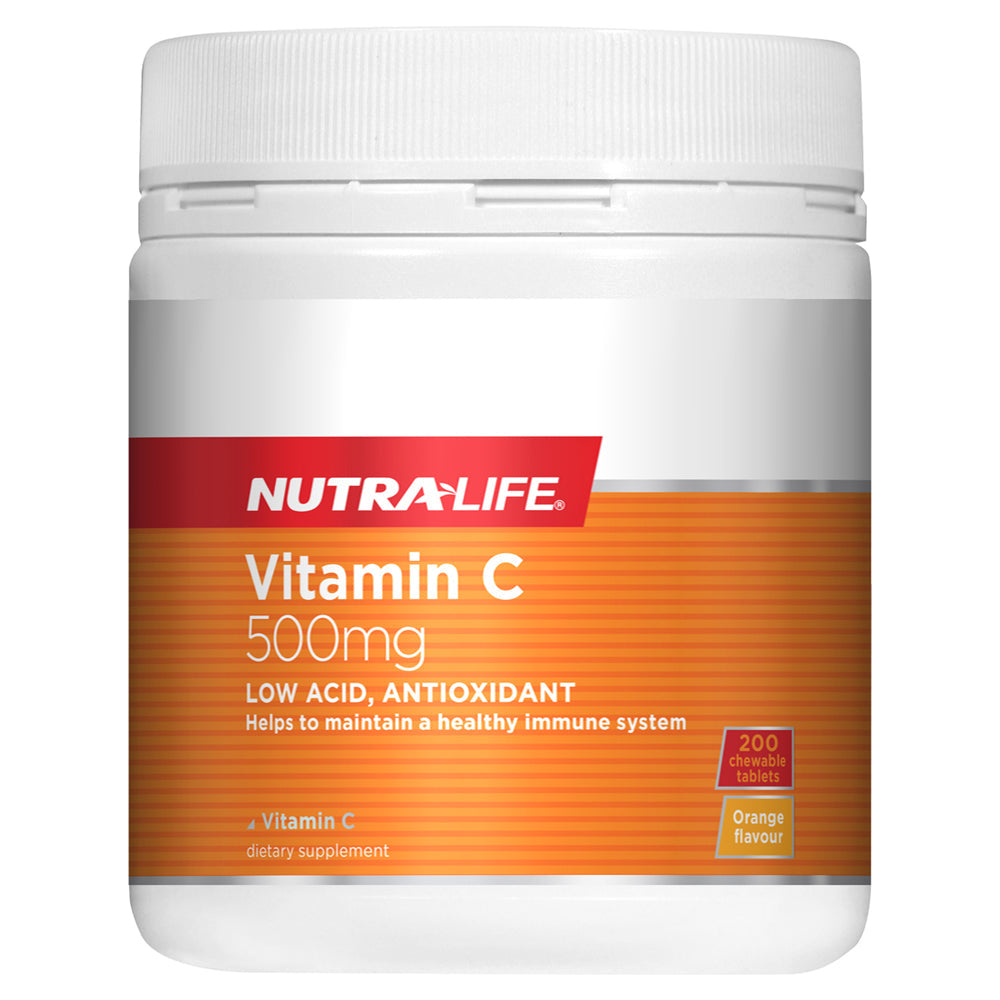 Nutra-Life Vitamin C 500mg - 200 Tablets