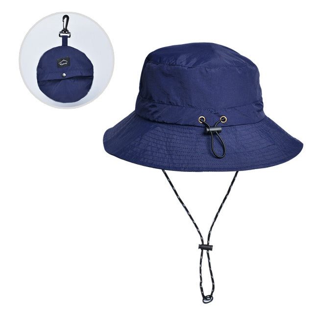 Waterproof Bucket Hat for Women and Men Sun Protection Beach Sun Hat F –  Wise Living NZ