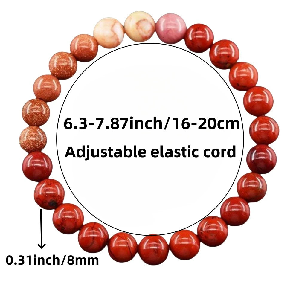 Universe Solar System Bracelet Women Natural Stone Eight Planets Bracelet ﻿