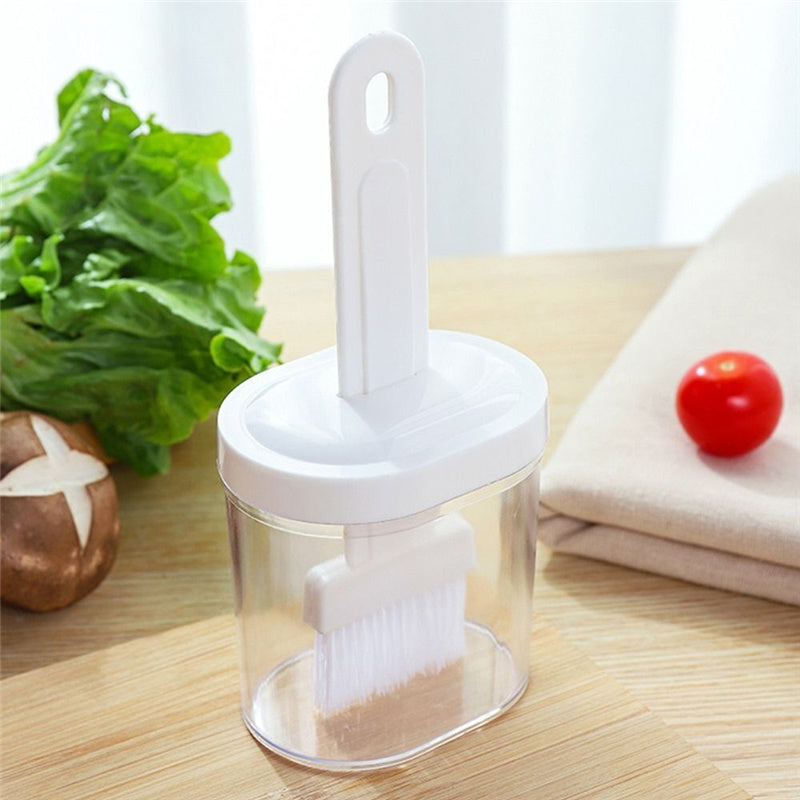 Resistant Pancake Brush Barbecue Oil Brush Oil Brush With Bottle Oil Dispenser