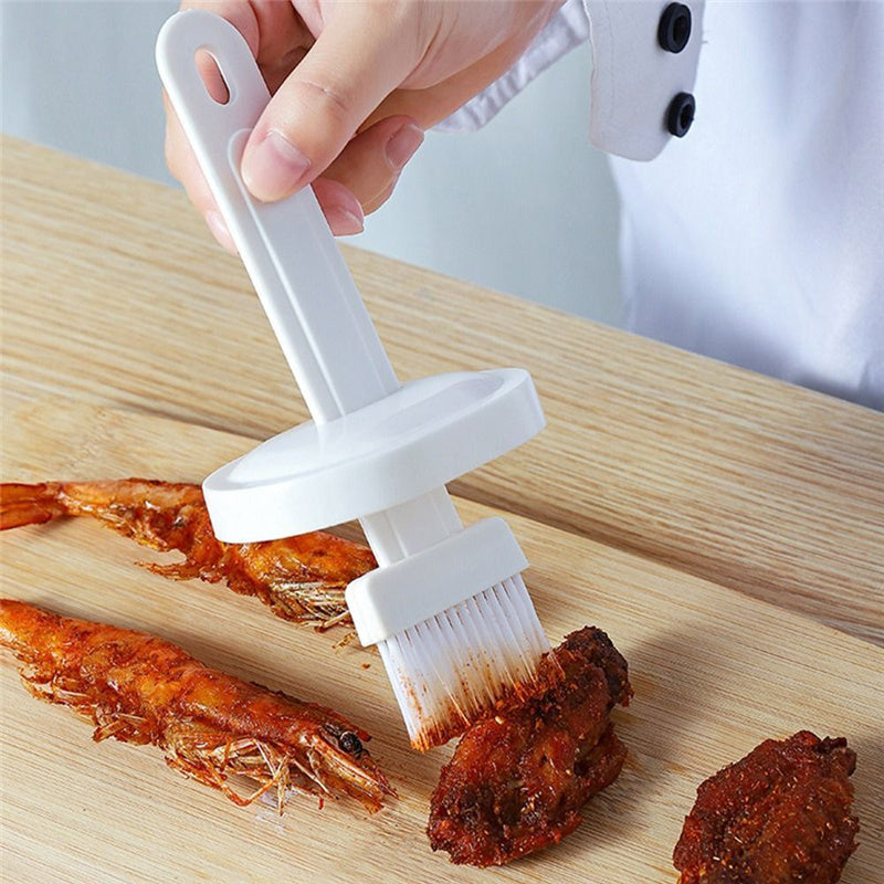 Resistant Pancake Brush Barbecue Oil Brush Oil Brush With Bottle Oil Dispenser