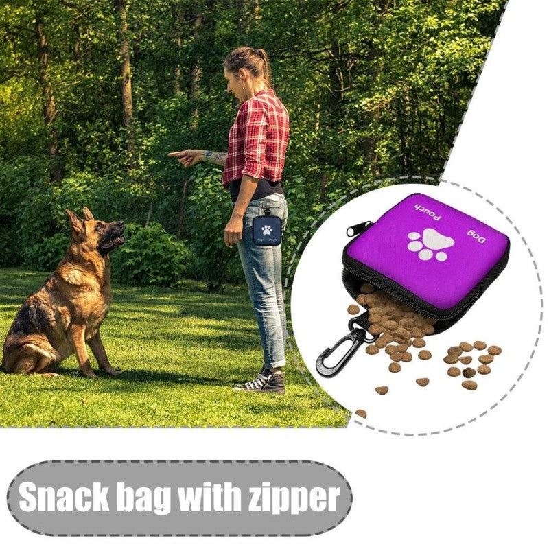Pet Dog Puppy Cat Pouch Snack Bag Obedience Training Food Treat Travel Car