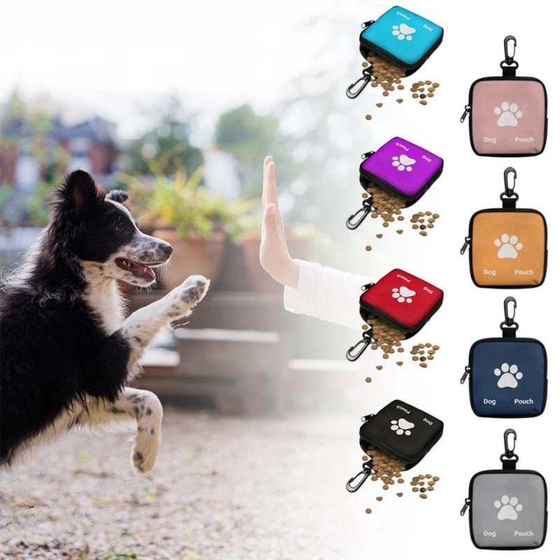 Pet Dog Puppy Cat Pouch Snack Bag Obedience Training Food Treat Travel Car