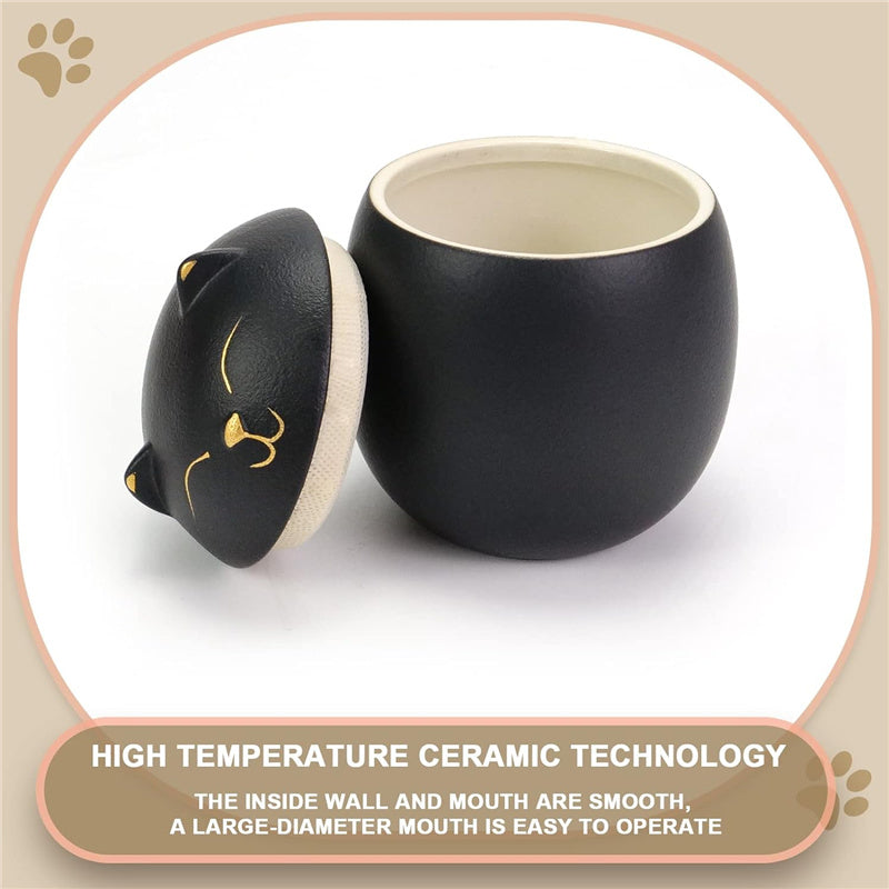 Personalized Dog Urn Cat Urn Pet Ashes Keepsake Memorial Ceramics Ashes Funeral Urn