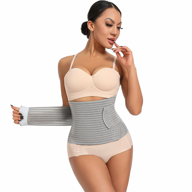 Postpartum Belly Band, Abdominal Binder Post Surgery Belly Wrap ﻿