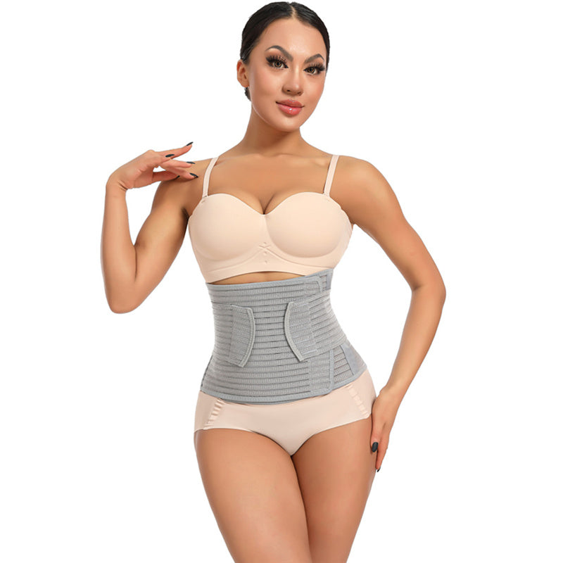 Postpartum Belly Band, Abdominal Binder Post Surgery Belly Wrap ﻿