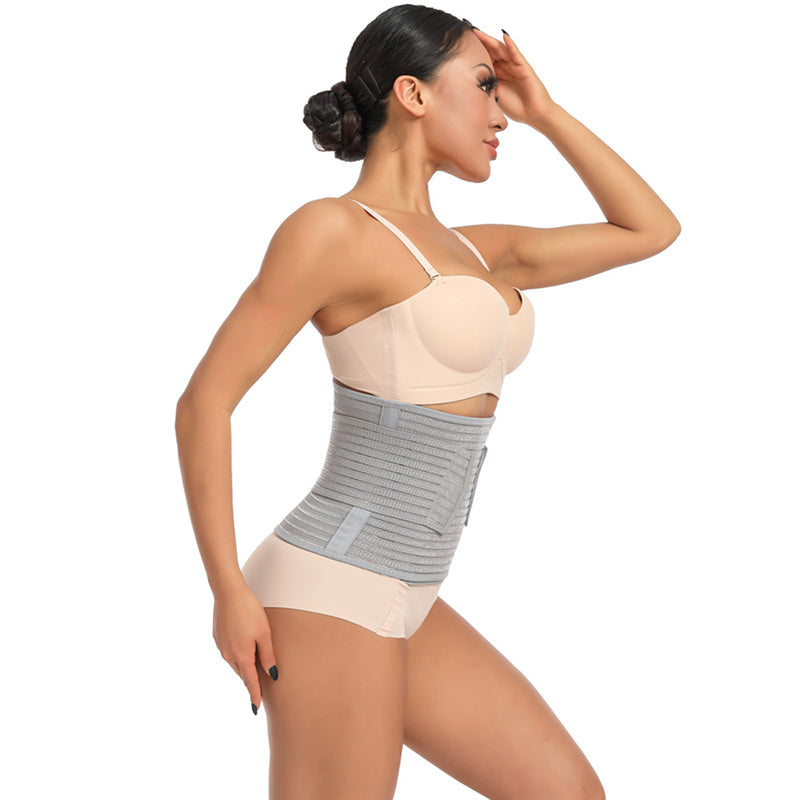 Postpartum Belly Band, Abdominal Binder Post Surgery Belly Wrap ﻿