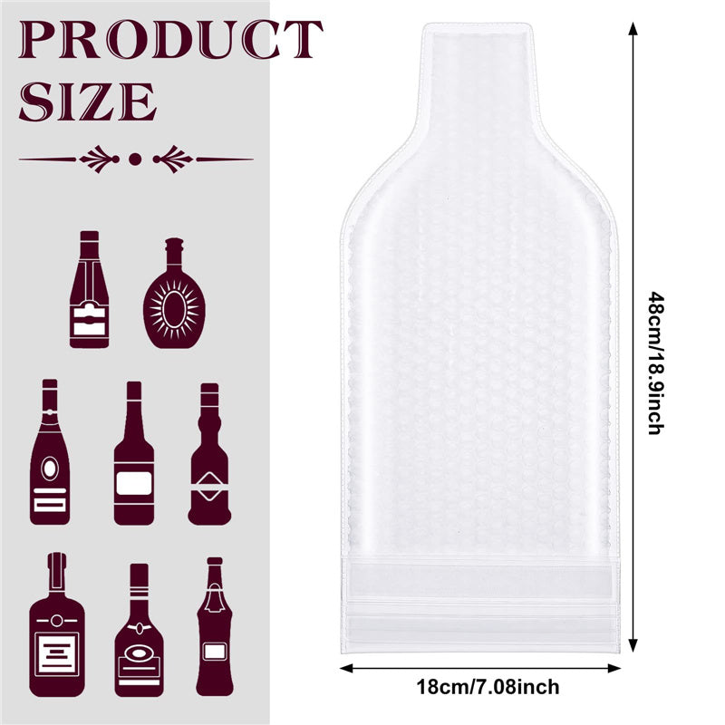 Reusable Wine Bottle Protector Sleeve Bag for Travel