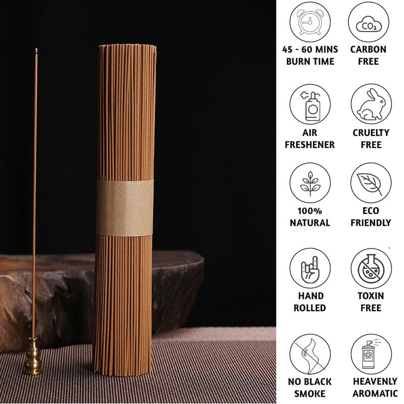 Sacred Sandalwood Incense Sticks - Mystical & Grounding Aroma