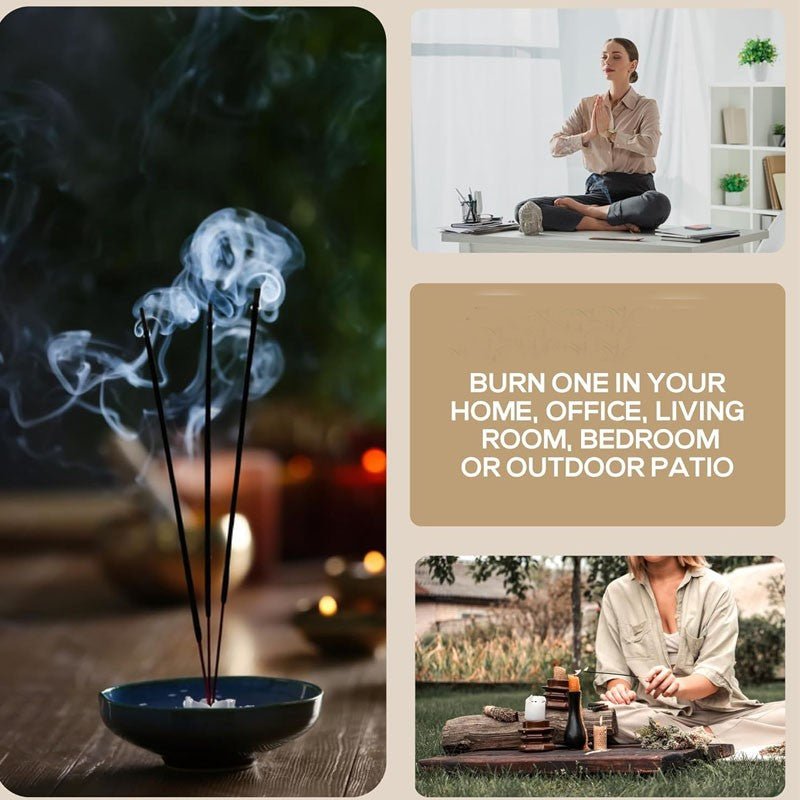 Sacred Sandalwood Incense Sticks - Mystical & Grounding Aroma