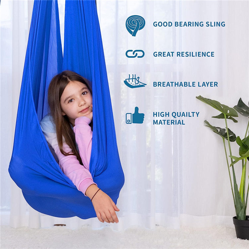 Sensory Swing Yoga Swing Indoor Hammock Elastic Therapy Swing