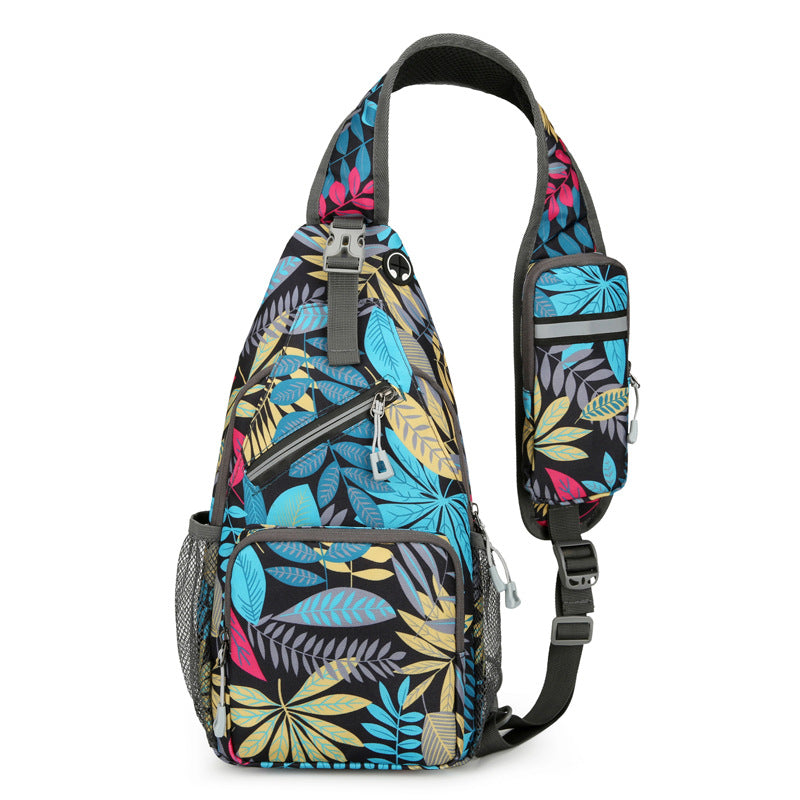 Sling Bag Crossbody Chest Bag – Small Travel Hiking Sling Backpack, Trendy Crossbody Purse