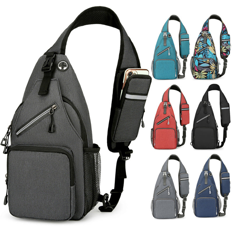 Sling Bag Crossbody Chest Bag – Small Travel Hiking Sling Backpack, Trendy Crossbody Purse