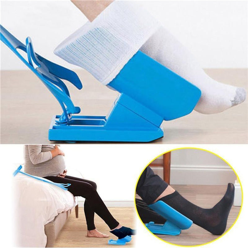 Snack Aid Kit Sock Aid Kit Easy On & Easy Off No Bending Sock Slider – Wise Living NZ