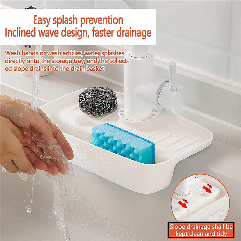 Kitchen Faucet Splash-Proof Draining Rack Pad Mat