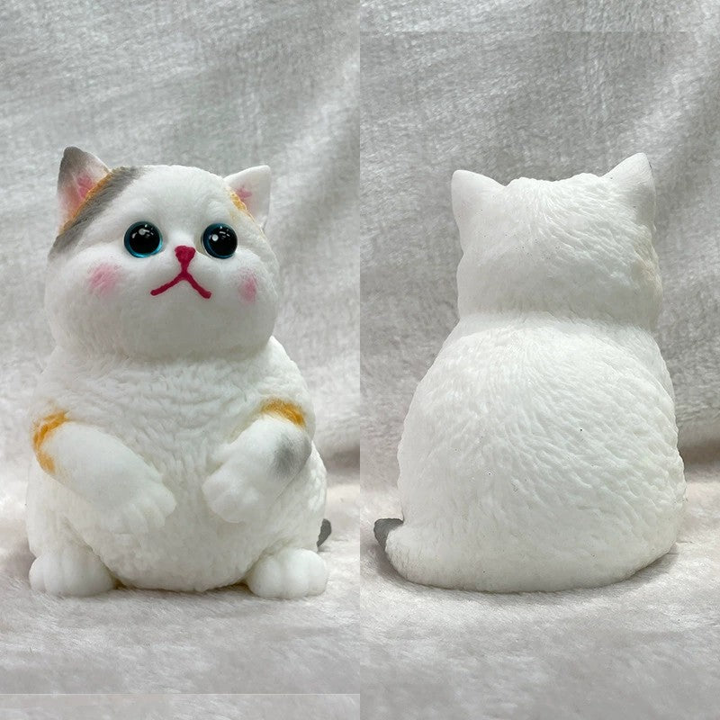Squishy Cat Soft Stress Relief Kitty Squeeze Toy Cute Cat