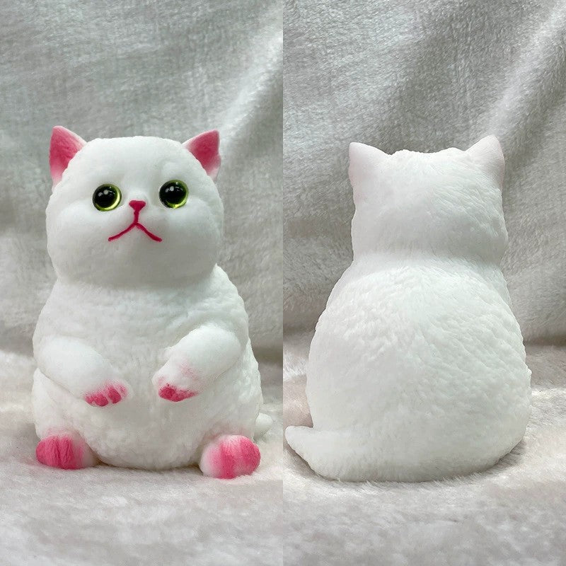 Squishy Cat Soft Stress Relief Kitty Squeeze Toy Cute Cat