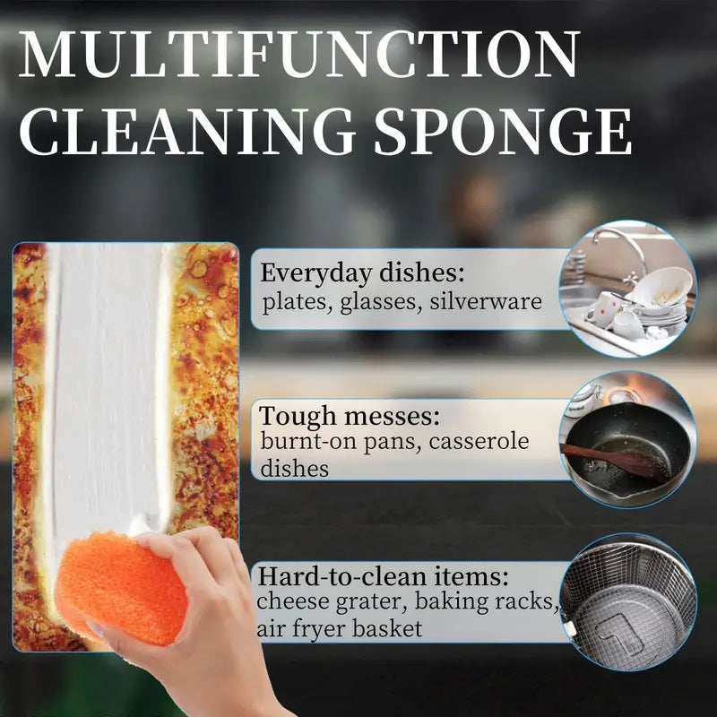 Stain & Odor Resistant Dish Kitchen Sponge for Cleaning