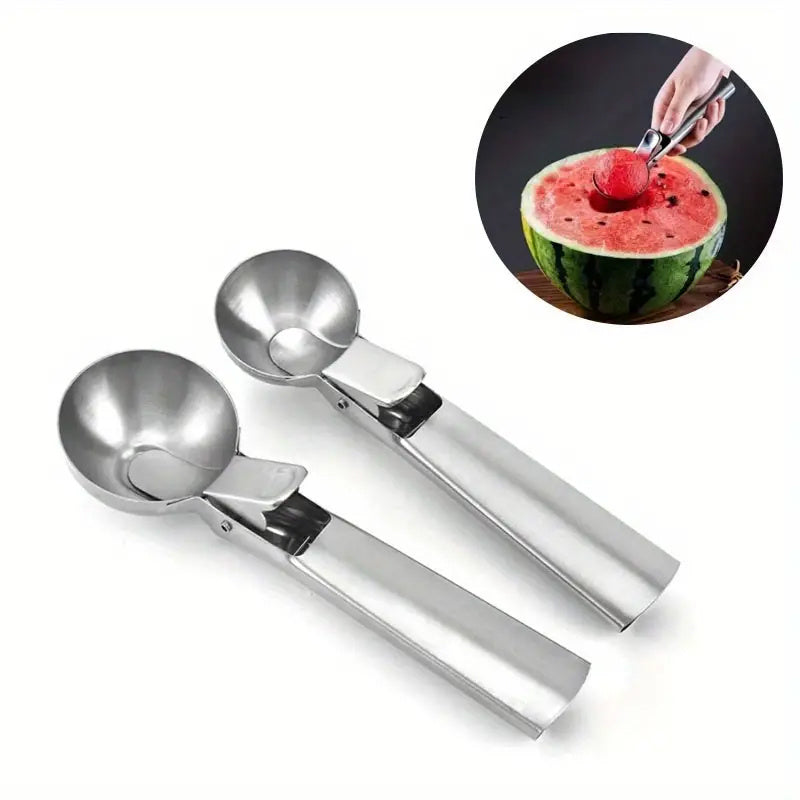 Stainless Steel Ice Cream Scoop With Trigger