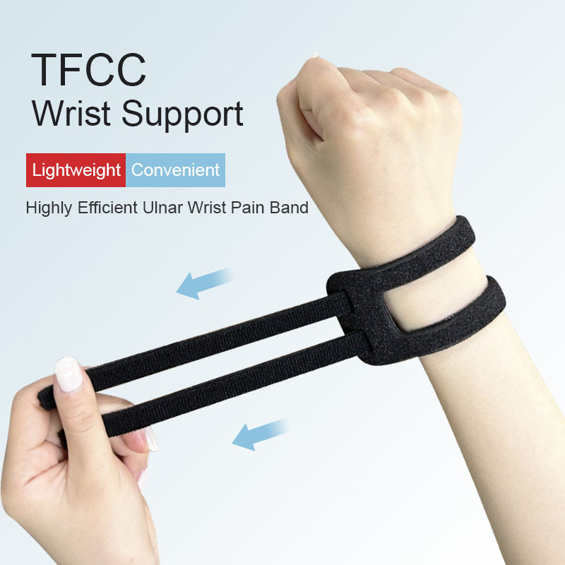 TFCC Wrist Brace Adjustable Wrist Band Straps for Ulnar Sided Wrist Pain Support