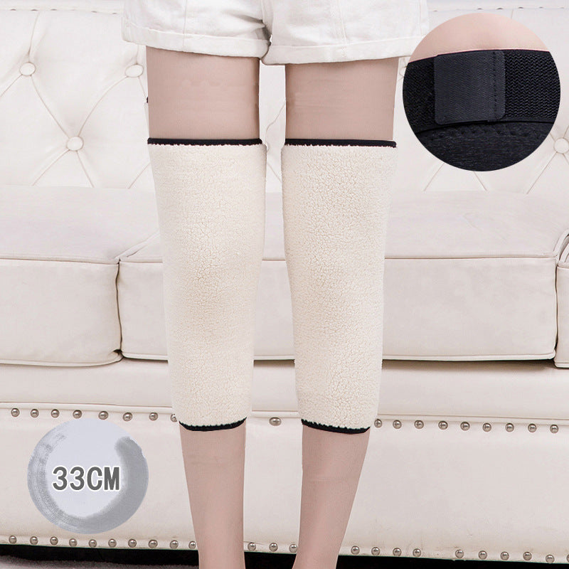 Thicken Prevent Arthritis Knee Warmers Thermal Plush Leg Knee Pad