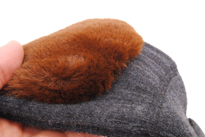 Thicken Cashmere Knee Warmer Cold Weather Thermal Leg Knee Sleeve