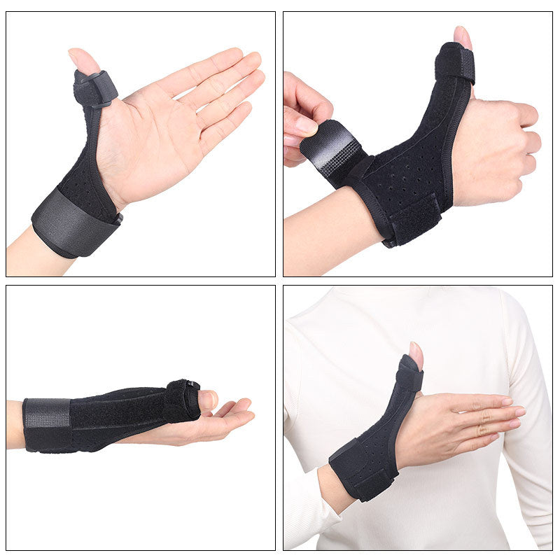 Thumb Wrist Brace Copper Compression Stabilizer Thumb Support Spica Splint for Carpal Tunnel