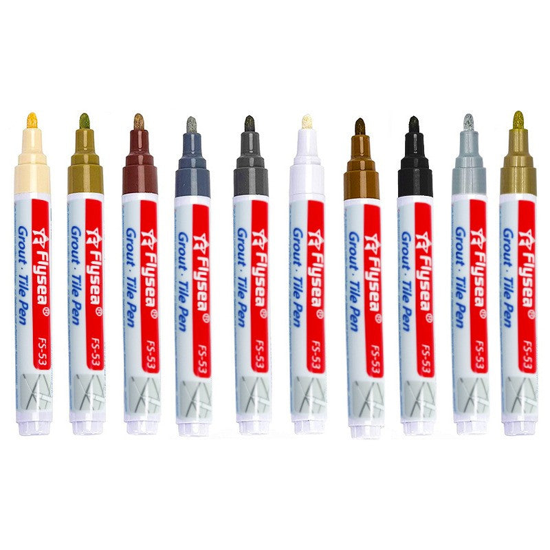 Tile Repair Pen Wall Gap Refill Agent Grout Refresher Marker Bathroom