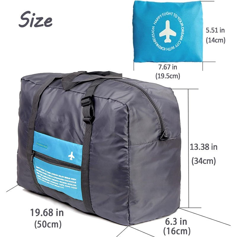 Lightweight Foldable Travel Duffel Luggage Bag