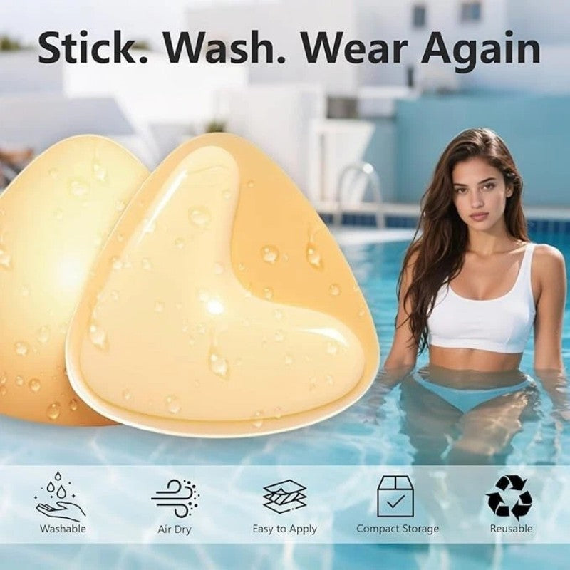 Double-Sided Adhesive Ultra Push Up Sticky Bra Pads
