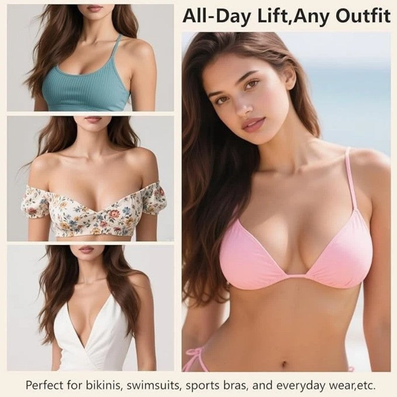 Double-Sided Adhesive Ultra Push Up Sticky Bra Pads