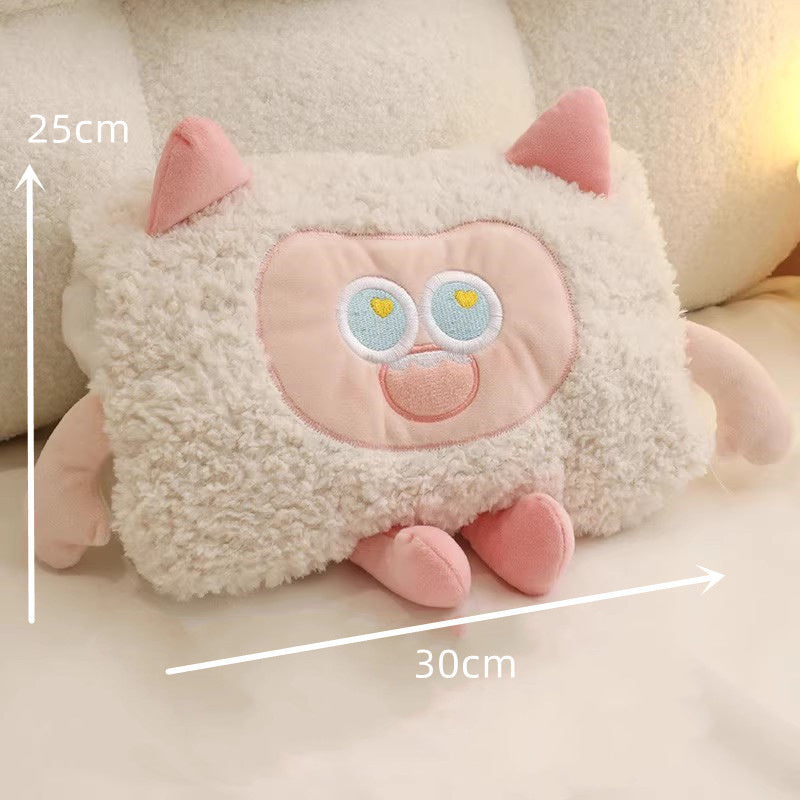 Cute Plush Cover Pouch for Hand Warmer Hot-Water Bag