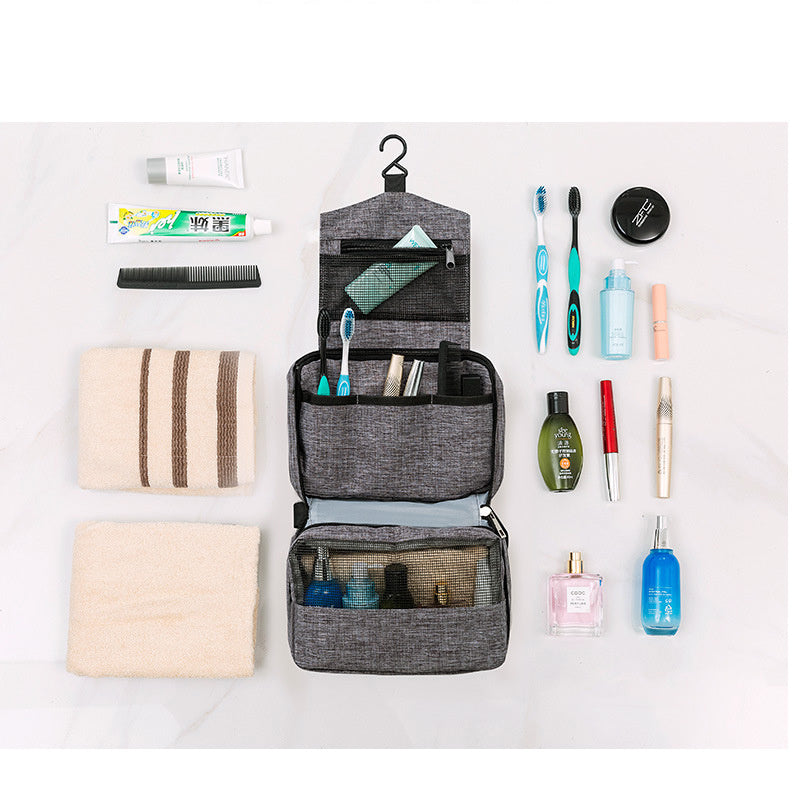 Bathroom Shower Waterproof Travel Toiletry Makeup Storage Bag Pouch Organizer