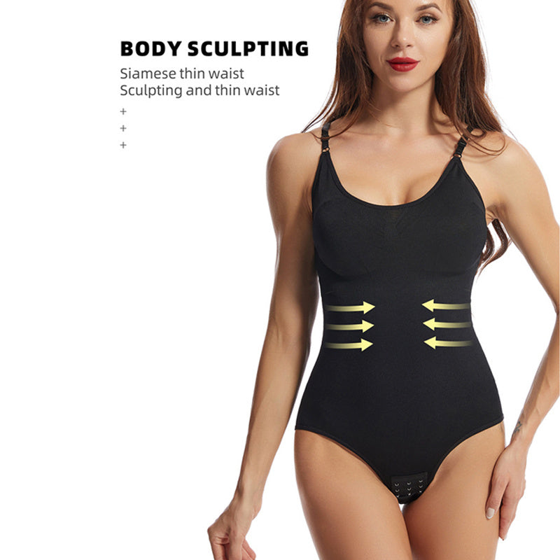 Women's Shapewear Bodysuit - Tummy Control Seamless Waist Sculpting Body Shaper