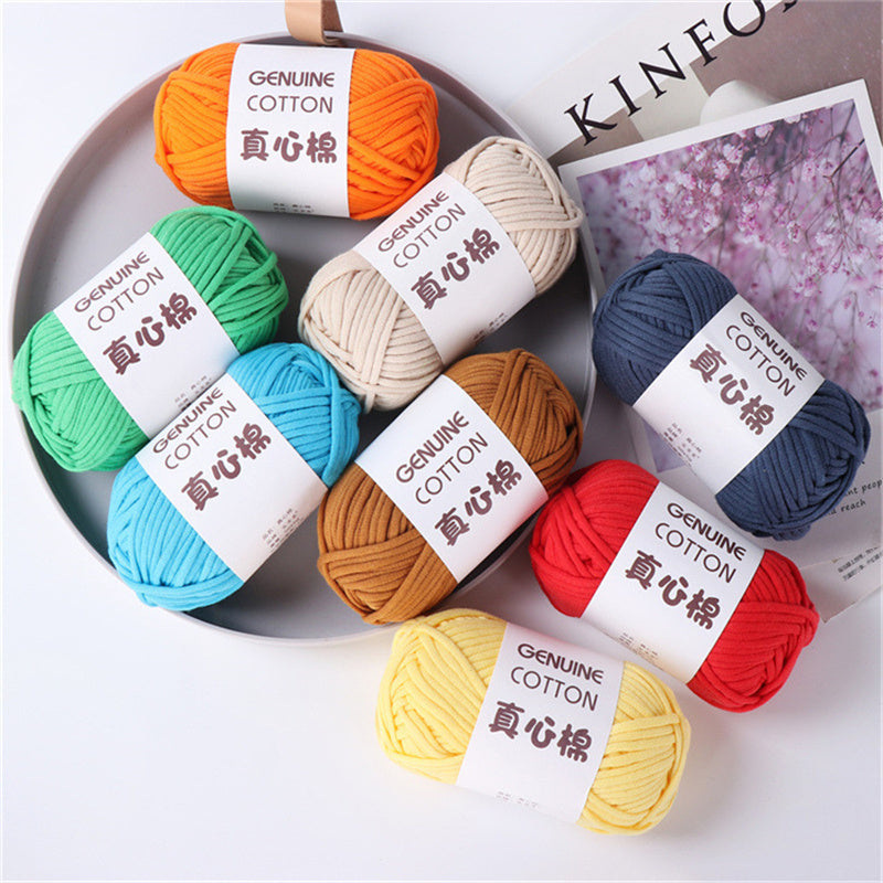Cotton Light Knitting and Crochet Yarn Soft Versatile Durable Wide Color Range