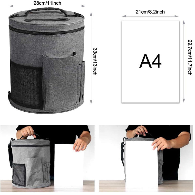 Yarn Organizer Tote Portable Storage Bag